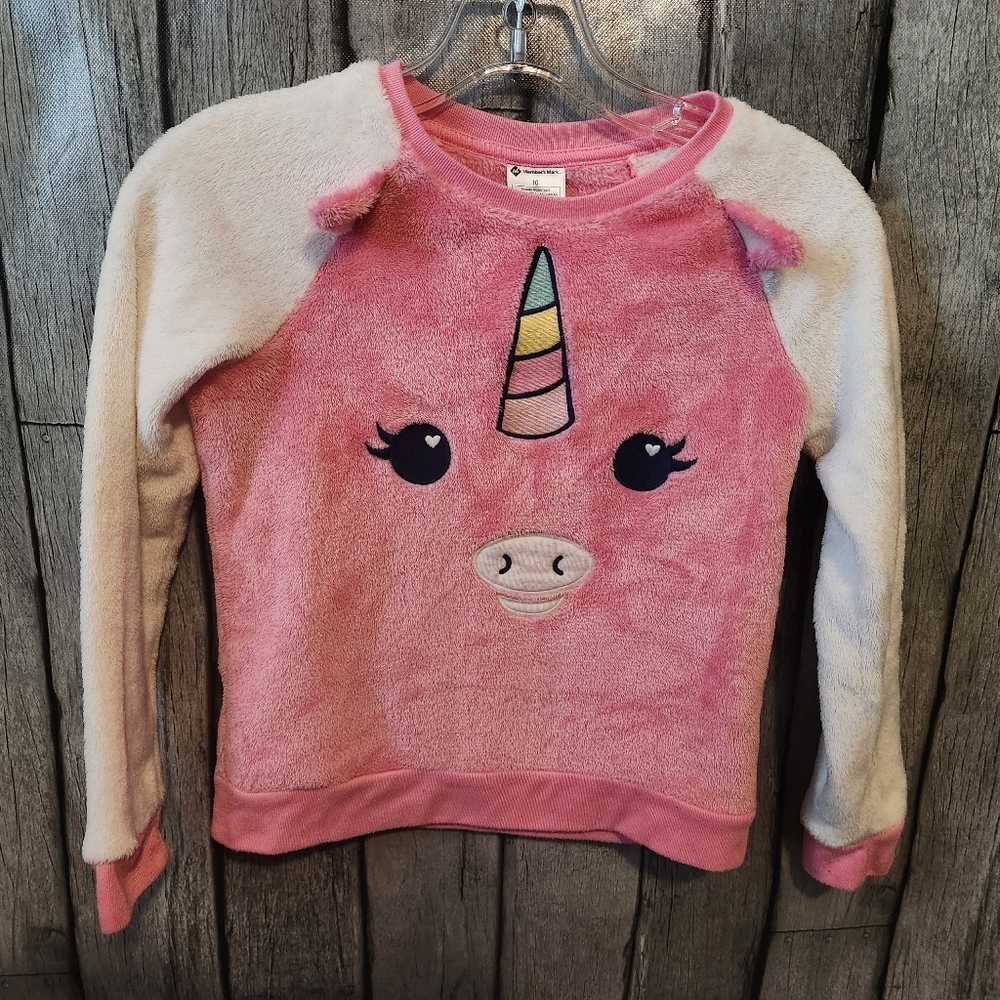 Unicorn Pink Pullover‎ Sweater